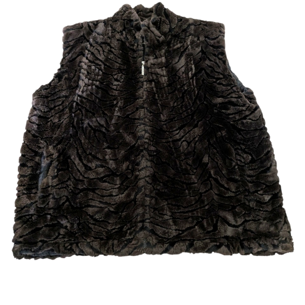 Vintage Faux Fur‎ Vest